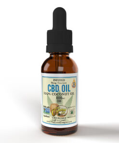 CBD Coconut Tincture bottle, by The Canna Company