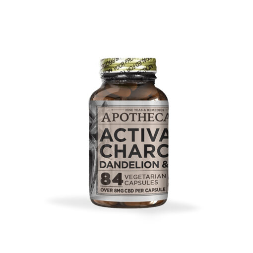Brothers Apothecary CBD Capsules with Activated Charcoal and Dandelion