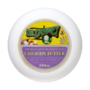 CBD Lavender Body Butter in glossy white plastic container - Experience luxury with our 100mg CBD-infused formula infused with soothing Lavender.