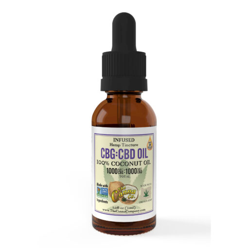 Canna Co CBD:CBG One to One Tincture Front View