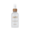 CBD Moroccan Rose Moisture Mist: A luxurious elixir captured in an elegant glass bottle with gold lettering, a glossy white pump poised for a symphony of rejuvenation.